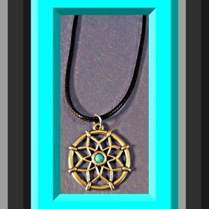 Dream Catcher Design Necklace Native Ethnic Tribal Bohemian Design Unisex